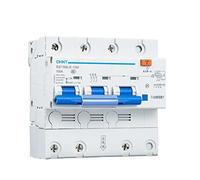 Disjoncteur différentiel électronique DZ158LE-125 1P/2P/3P/3P+N/4P 100A-125A(DZ158LE-125H/3P 100A 30mA 10kA)