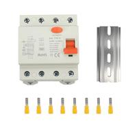 Disjoncteur différentiel FI type B 40 A 30 mA 4 pôles Type B Allstrom Interrupteur intensif RCD Type B pour boîtes murales Station de charge Montage sur rail DIN