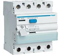 Hager CDA463D Disjoncteur différentiel FI 63 A