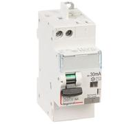 Disjoncteur différentiel LEGRAND DX³ 4500 6 kA courbe C Type AC 32A 30 mA