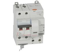 411160 Legrand Disjoncteur différentiel 25A type AC 30mA DX³6000 10kA 2P