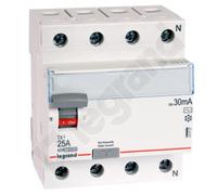 Interrupteur différentiel P304 TX3 25A/30MA/AC 25A 4P 411707
