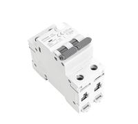 Disjoncteur différentiel magnétique GYR9NM type A RCBO 2P 4P avec protection contre les surintensités 10 A 16 A 25 A 32 A 40 A 30 mA(2P 25A 30mA)