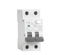 Disjoncteur différentiel magnétique GYR9NM type A RCBO 2P 4P avec protection contre les surintensités 10 A 16 A 25 A 32 A 40 A 30 mA(4P 32A 30mA)