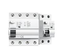 Disjoncteur Différentiel Magnétique Type B, Différentiel CC, 2P, 4P, 40 A, 63 A, 30 MA, 100 MA, 300 MA, Différentiel Type B, 6 KA(2 Pole,63A 100mA)