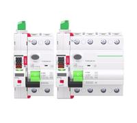 Disjoncteur Différentiel Modulaire De Type B Avec Réenclenchement Automatique Par LED, 40 A, 63 A, 30 MA, 100 MA, 300 MA, Interrupteur De Sécurité, Disjoncteur Différentiel 220 V(25A,2 Pole 100mA)