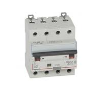 Disjoncteur différentiel mono DX³ - 6000A - 10kA - 20 a - 300 mA - Courbe C - Départ - Tétrapolaire