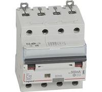 Disjoncteur différentiel monobloc DXᶾ 6000 - 4P - Vis/Vis - 10A - AC - 10kA - 300mA G