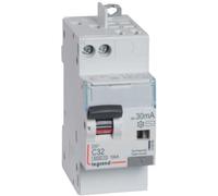Disjoncteur différentiel monobloc - Legrand - DX³ 6000 - 10 kA - Courbe C - Protection tête de groupe