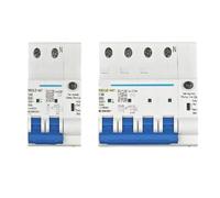 Disjoncteur différentiel NB2LE-80ZT avec protection contre les surintensités, électronique, 1P+N, 3P+N, 30 mA, 100 mA, DPNL(1PN-30ma,6A)