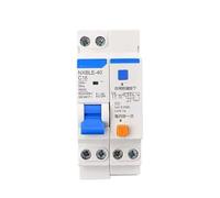 Disjoncteur différentiel NXB-40 NXBLE-40 1P+N DPNL 10A 16A 20A 25A 32A 40A 1 pièce(NXBLE-40 1P N(RCBO),40A)