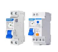 Disjoncteur différentiel NXB-40 NXBLE-40 1P+N DPNL 10A 16A 20A 25A 32A 40A(25 V,NXBLE-40 1P N(RCBO))