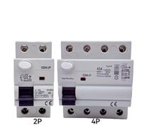 Disjoncteur différentiel RCCB, type B, EVSE 2 P4 P4P AC 40 A 63 A 100 A 30 A EK 6-100 B 10 ka rail 220 V(6A)