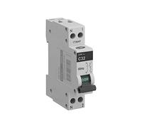 Disjoncteur différentiel TrIPhasé - Disjoncteurs électriques - Tableau électrique - Coffret electrique - Disjoncteur - Disjoncteur 3Ka 1 Module Ph+N | 32A Blanc - Debflex - 707816