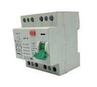 Disjoncteur Différentiel Type B, 4 Pôles, 40 A, 63 A, 100 A, 30 MA, 300 MA, AC/DC, 10 KA, 400 V, ELCB(4P40A30MA)