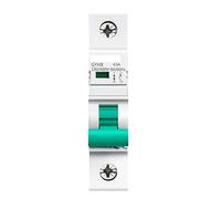 Disjoncteur Din Rail Isolateur Disjoncteur 23 0V/400V Interrupteur principal 6 3a 100a 125a Isolateur Interrupteur Interrupteur automatique (Color : 1 UK, Size : 1Pole)