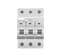 Disjoncteur Disjoncteur 10KA MCB 1P 2P 3P 4P 6A 10A 16A 20A 25A 32A 40A 50A 63A, 230V 400V, courbe C(3 Pole,50A)