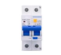 Disjoncteur Disjoncteur à courant résiduel 2P 63A 230V AC 50Hz/60Hz avec Protection contre les surintensités et les fuites RCBO(25A)