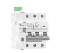 Disjoncteur Disjoncteur à réinitialisation automatique for rail DIN 1P 2P 3P 4P Smart Home 63A MCB(3P 40A)