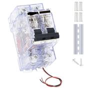 Disjoncteur Disjoncteur CC for panneau solaire de batterie 12 V 24 V 48 V 400 V 16 A 20 A 32 A 40 A 63 A avec déclencheur, déclenchement électrique, également adapté for courant alternatif(60A)