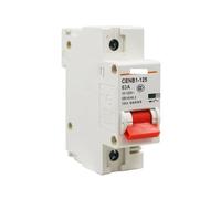 disjoncteur, Disjoncteur CC unipolaire 120 V 125 A mini disjoncteur de batterie voiture protecteur circuit magnétique thermique déclenchement courbe B installation sur rail DIN 35 mm(80a)