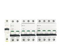 Disjoncteur Disjoncteur Commutateur pneumatique IC65N C25 1P+N C20A 2P 3P C25A 3P C63A 4P 1A 2A 4A 6A 10A 16A 20A 25A 32A 40A 50A 63A Interrupteur automatique (Color : 2a, Size : 2P)