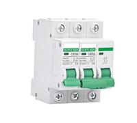 Disjoncteur Disjoncteur de protection de panneau solaire à interrupteur photovoltaïque DC MCB 250V 500V 750V 1000V 1/2/3/4 pôles for DC 16A 32A 50A 100A 125A(3P DC750V,125A)