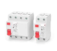 Disjoncteur Disjoncteur différentiel électromagnétique 2/4P 10/30/100/300 mA Type AC a RCCB RCD ELCB Interrupteur de sécurité(100 mA,2P 16A)