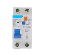 Disjoncteur Disjoncteur différentiel électronique à courant résiduel 16A 63A 10mA 30mA 1P+N RCCB RCD 230V Interrupteur de sécurité(30mA 1P 1N,16A)