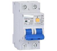 Disjoncteur Disjoncteur différentiel RCBO RCCB Type A/AC MCB 220V 110V 10A 16A 20A 32A 40A 63A 30mA 15mA Protection contre les fuites(63A)