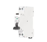 Disjoncteur Disjoncteur différentiel type A 1P+N 6KA Courbe C 30mA Protection contre les fuites Ampérage multiple Lot de 2(10a)