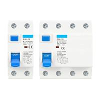 Disjoncteur Disjoncteur électromagnétique à courant résiduel, 2P 4P 10/30/100/300mA, Type AC RCCB RCD ELCB, disjoncteur différentiel, interrupteur de sécurité(10mA,4P 10A)