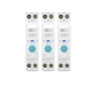 Disjoncteur Disjoncteur intelligent WiFi MCB 1P+N 63A Minuterie Puissance Énergie kWh Tension Courant Compteur Protecteur Télécommande vocale Interrupteur(Metering)