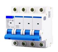 Disjoncteur Disjoncteur miniature 4P 1A 2A 3A 6A 10A 16A 20A 25A 32A 40A 63A 230V 380V(1A)