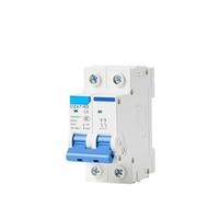 disjoncteur, Disjoncteur miniature à courant alternatif C45 2P 6A 10A 16A 20A 25A 32A 40A 50A 63A 220V/230V 400V AC, type courbe C, for rail DIN(16a)