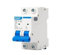Disjoncteur Disjoncteur miniature MCB NXB-63 2P AC 230/400 V 16 A 20 25 32 40, montage sur rail, interrupteur d'air domestique(50A)