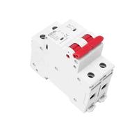 Disjoncteur,Disjoncteur Phase Disjoncteur miniature GYM10 2P 6KA AC MCB DIN Rail 220V 400V 6A-63A Fabricant direct d'usine CE CB approuvé(10A)