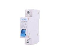 Disjoncteur,Disjoncteur Phase Miniature 1P DC Circuit Breaker 12V24V48V125v Protection Switch 3A 6A 10A 16A 20A 25A 32A 40A 50A 63A Reset Fuse Switch Breaker(63A)