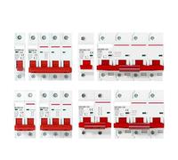 Disjoncteur Disjoncteur solaire miniature DC 1000 V 1P 2P 3P 4P, protection contre les surcharges, 6 A ~ 63 A/80 A 100 A 125 A, for système photovoltaïque(4P,80A)