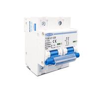 Disjoncteur,Disjoncteurs 2P 125A 100A 80A DC MCB 600V Disjoncteur for la PV Interrupteur principal de la batterie du système (Rated Current : 125A)
