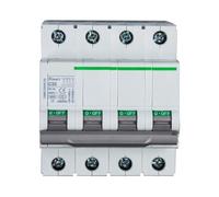 Disjoncteur, Disjoncteurs Électriques Disjoncteur Thermique Magnétique Miniature Type C 4P 40A, Interrupteur À Air Électrique 400VAC 50HZ 6KA, Original, Exportation