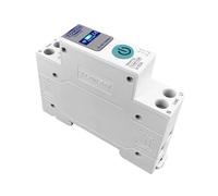 Disjoncteur, Disjoncteurs Électriques Interrupteur Intelligent Wi-Fi 63 A,Compteur D'énergie,Mesure KWh,Surveillance,Disjoncteur,Minuterie,Relais,MCB,TUYA Smartlife 1P+N(TOB9S-VAP VA protect)