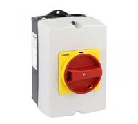 Disjoncteur d'isolation 3P 40A dans boîtier avec GAZ040