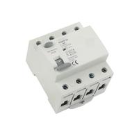Disjoncteur Dispositif de Circuit résiduel sur Rail DIN 4P, électromagnétique 6KA 30mA 100mA 300mA 6A-100A courant 415V AC ELCB Rcd Rcbo RCCB(2P 100mA,10A)