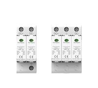 Disjoncteur Dispositif de protection contre les surtensions SPD DC 600V 1000V 2P 3P 20KA~40KA Dispositif basse tension for système photovoltaïque solaire PV(2P 600V)