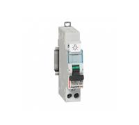 Legrand Disjoncteur DX3 40A unipolaire + neutre Courbe C 4,5/6kA AUTO+VIS 1 module