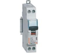 Disjoncteur DNX³ 4500 6kA borne à vis 1 module 1P+N 230V 25A - LEGRAND - 406776 Noir G