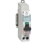 406883 Disjoncteur Legrand 16A unipolaire + neutre DX3 - courbe C - 4,5/6kA - AUTO+VIS - 1 module