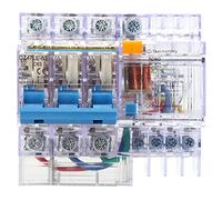 Disjoncteur domestique, petit disjoncteur haute résistance for la distribution d'énergie et la protection contre les fuites domestiques Interrupteur automatique