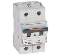 Disjoncteur DX³ 25kA - 2P 230V~ à 400V~ - 63A - courbe C - 3 modules